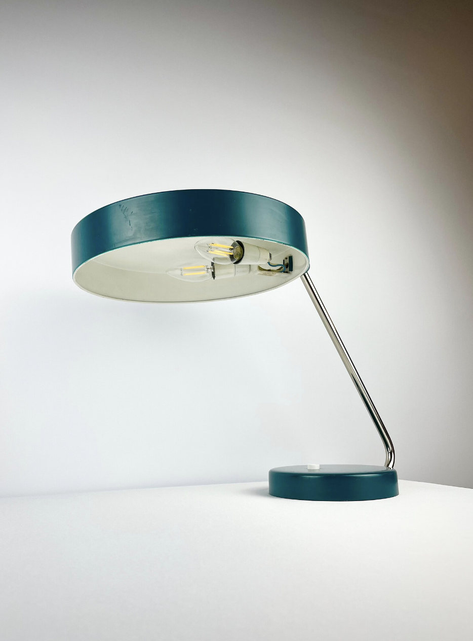 Ultra stylish Mid-Century Desk Lamp, Kaiser Leuchten Germany 1960s