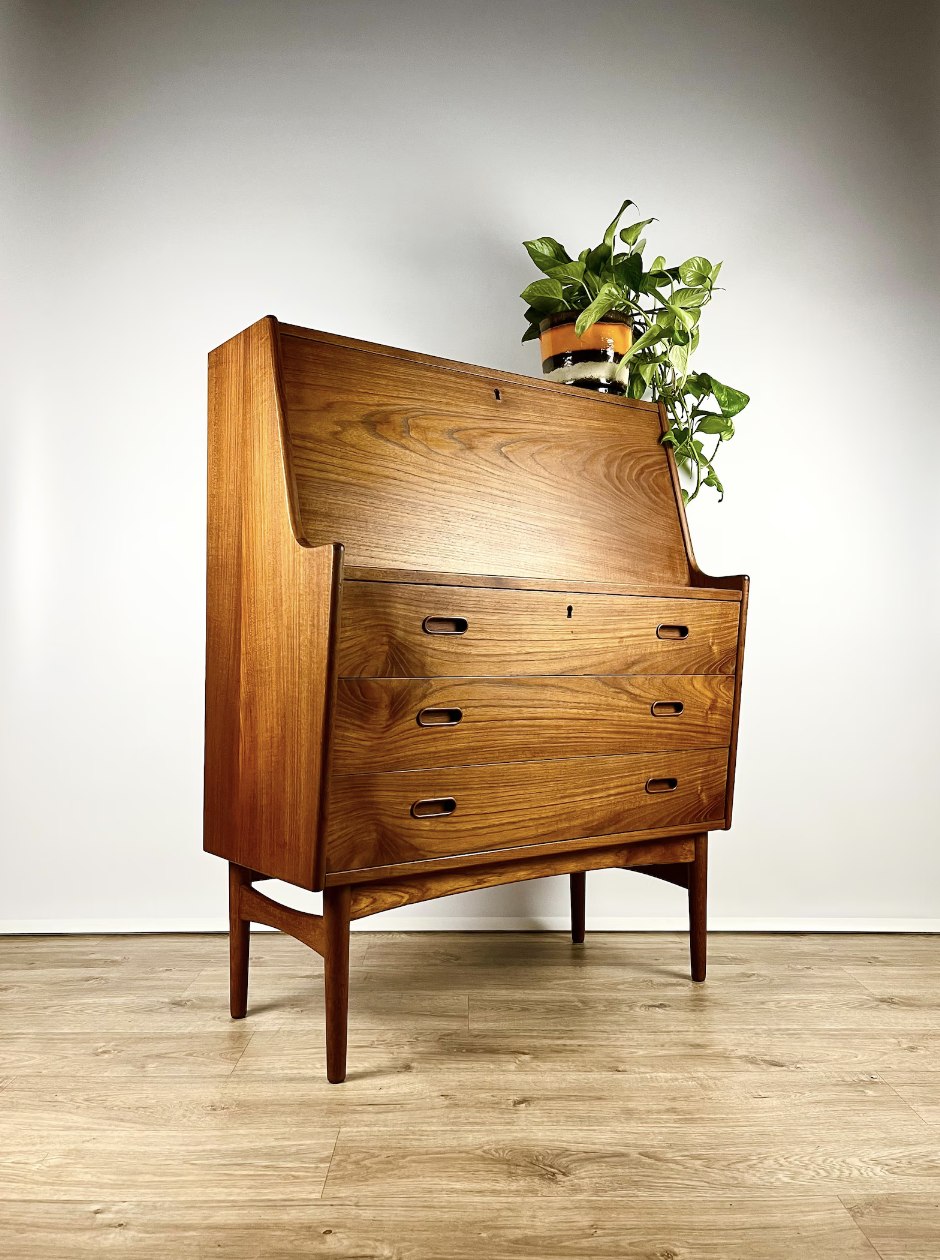 teak writing bureau 4