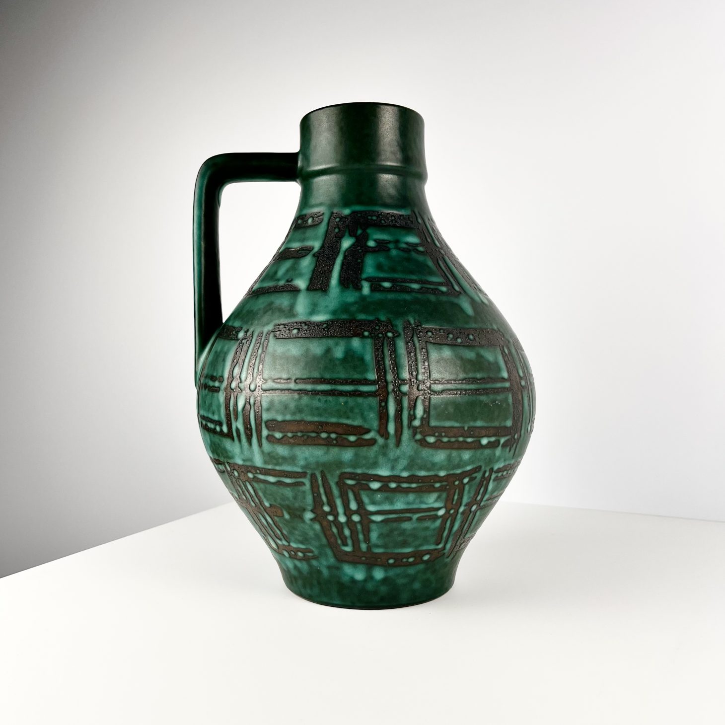 Large Carstens Tönnieshof Jug Vase, West German 1960s