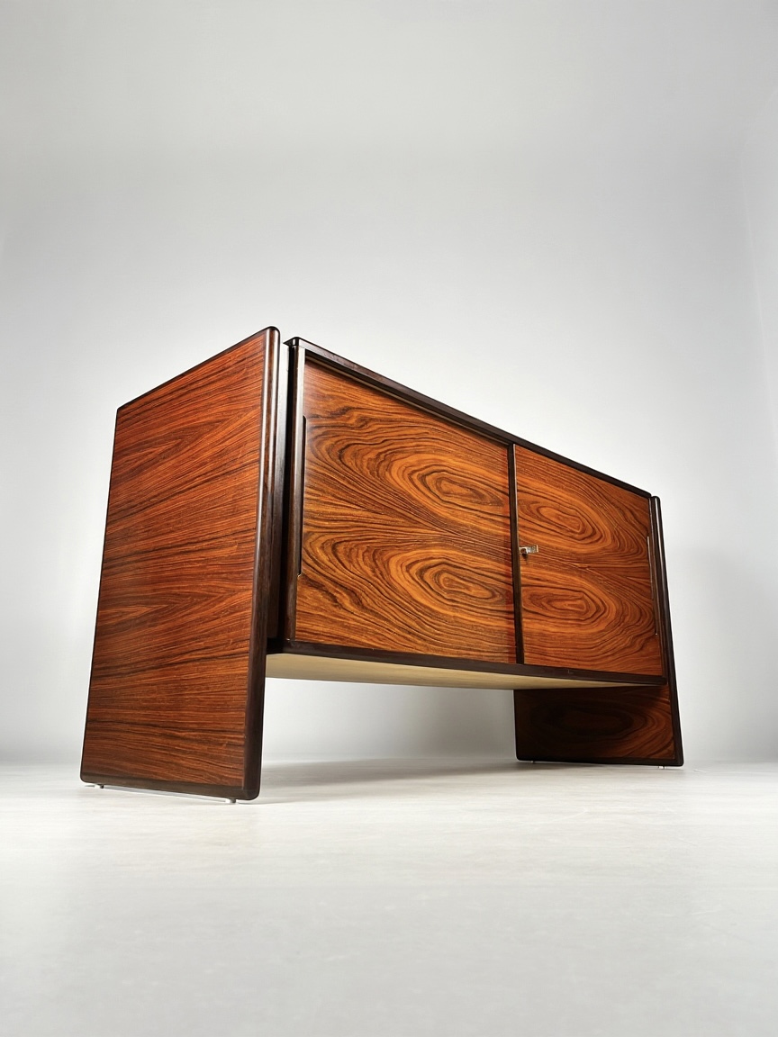 Luxurious Rosewood Credenza / Sideboard, 1970s