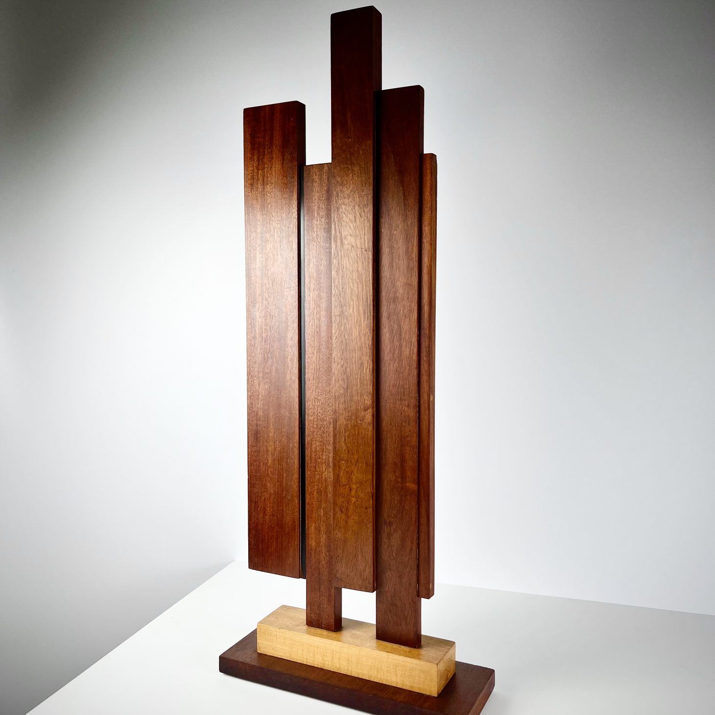 ‘Multiple’ by Bertram Eaton, Sculpture in Hardwood, British 1974